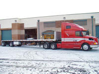 Total Truck Transport now offers a flatbed truck option